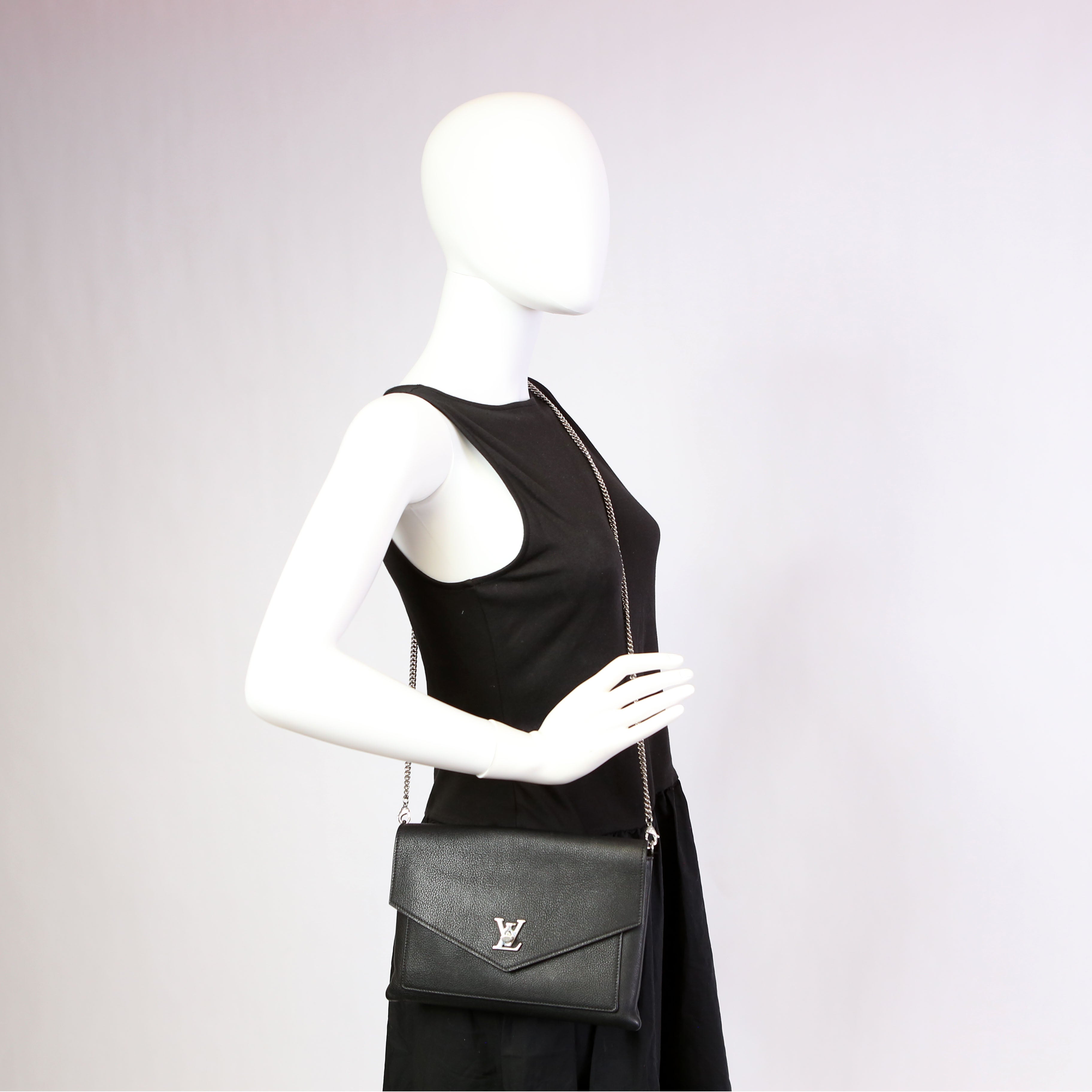 Mylockme Chain Pochette Black