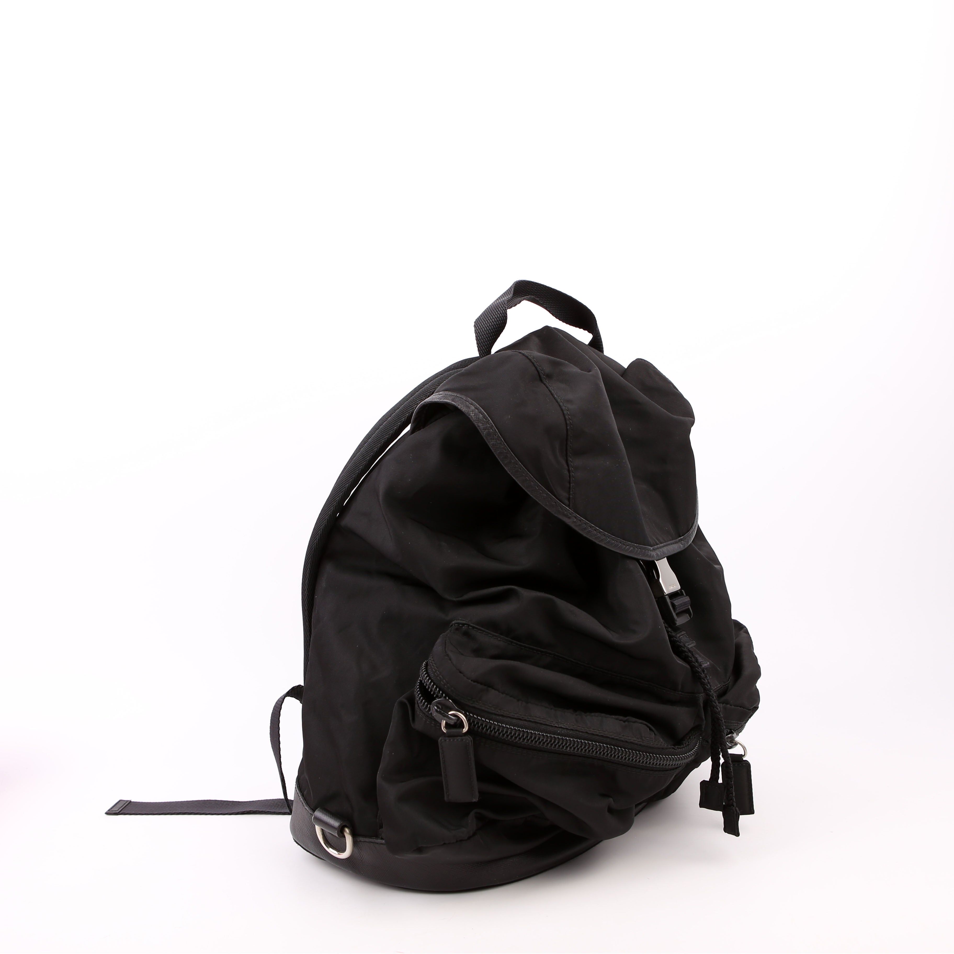Prada Nylon Backpack Small Black
