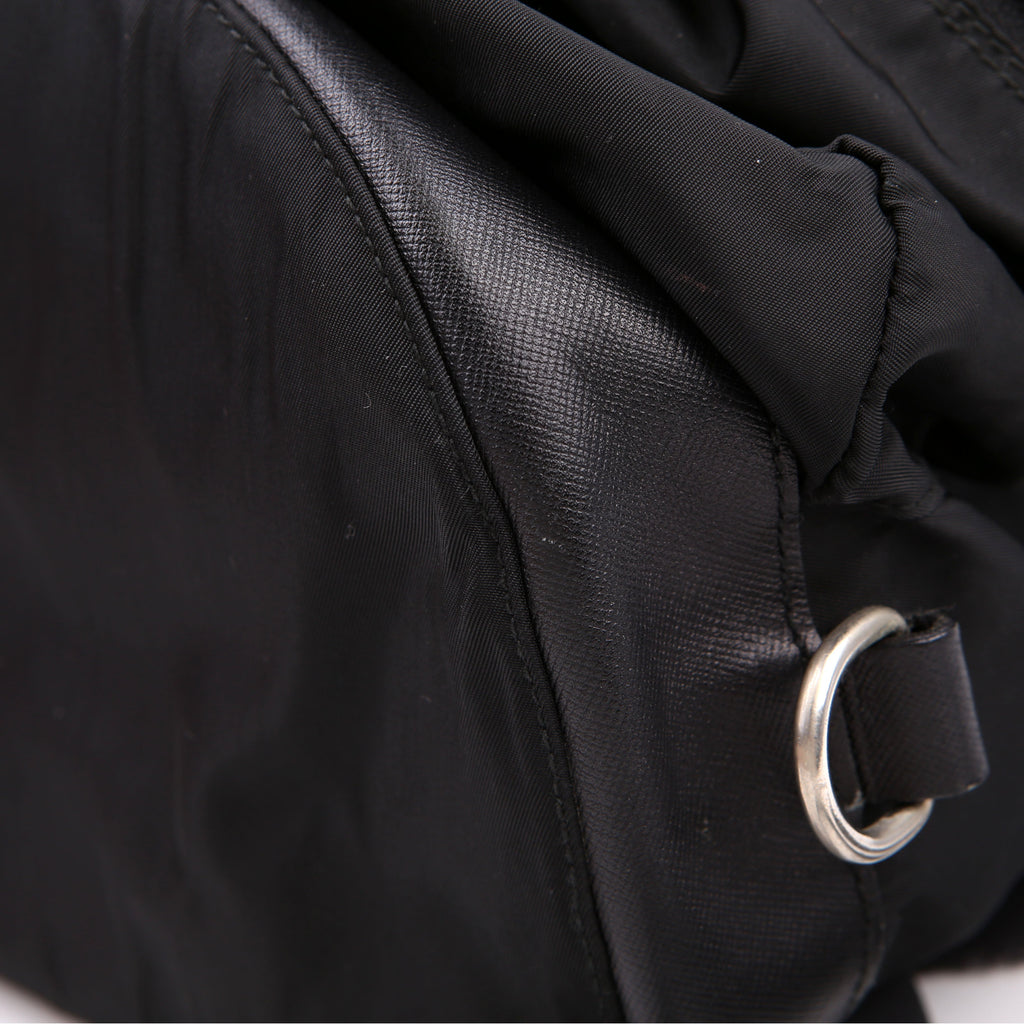 Prada Nylon Backpack Small Black