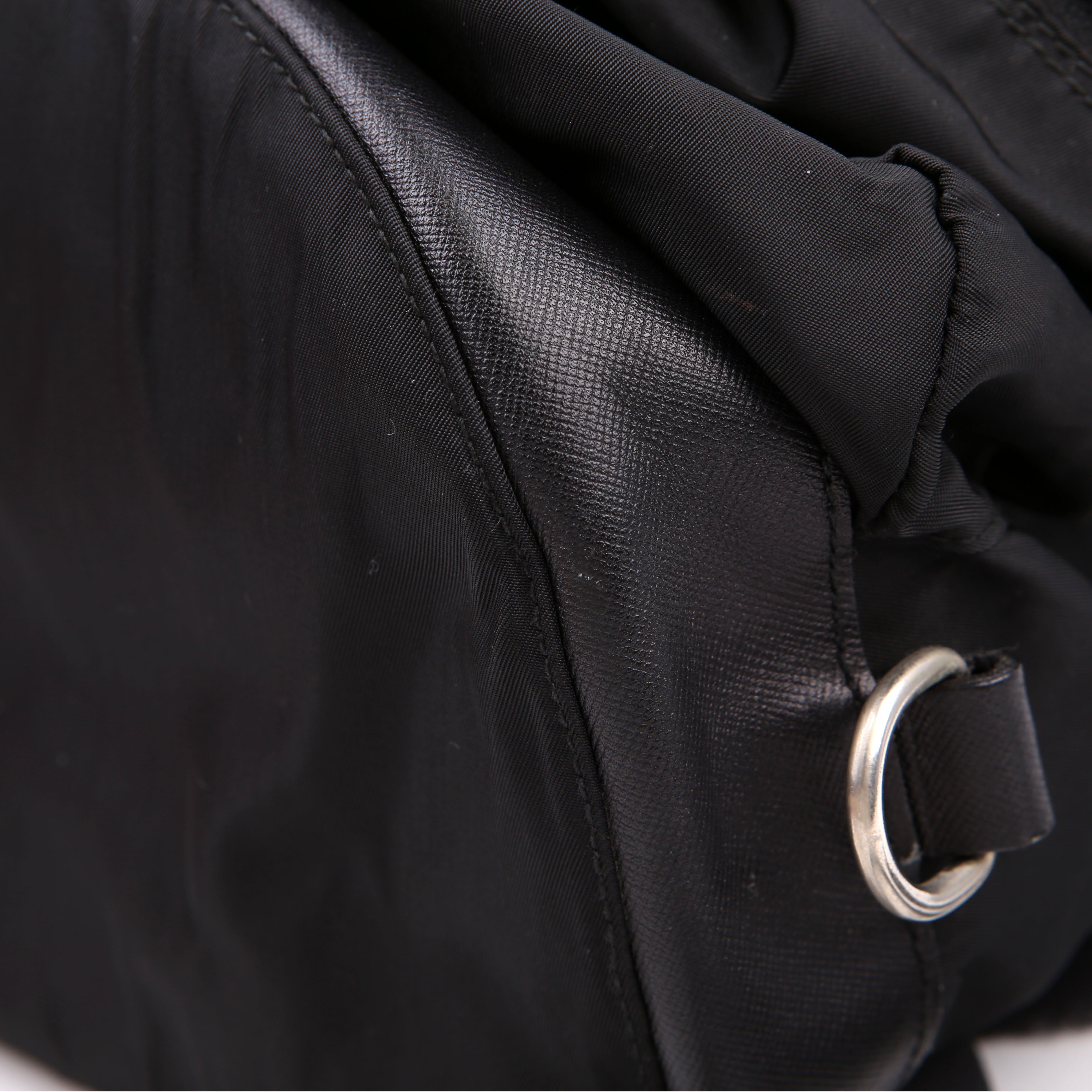 Prada Nylon Backpack Small Black