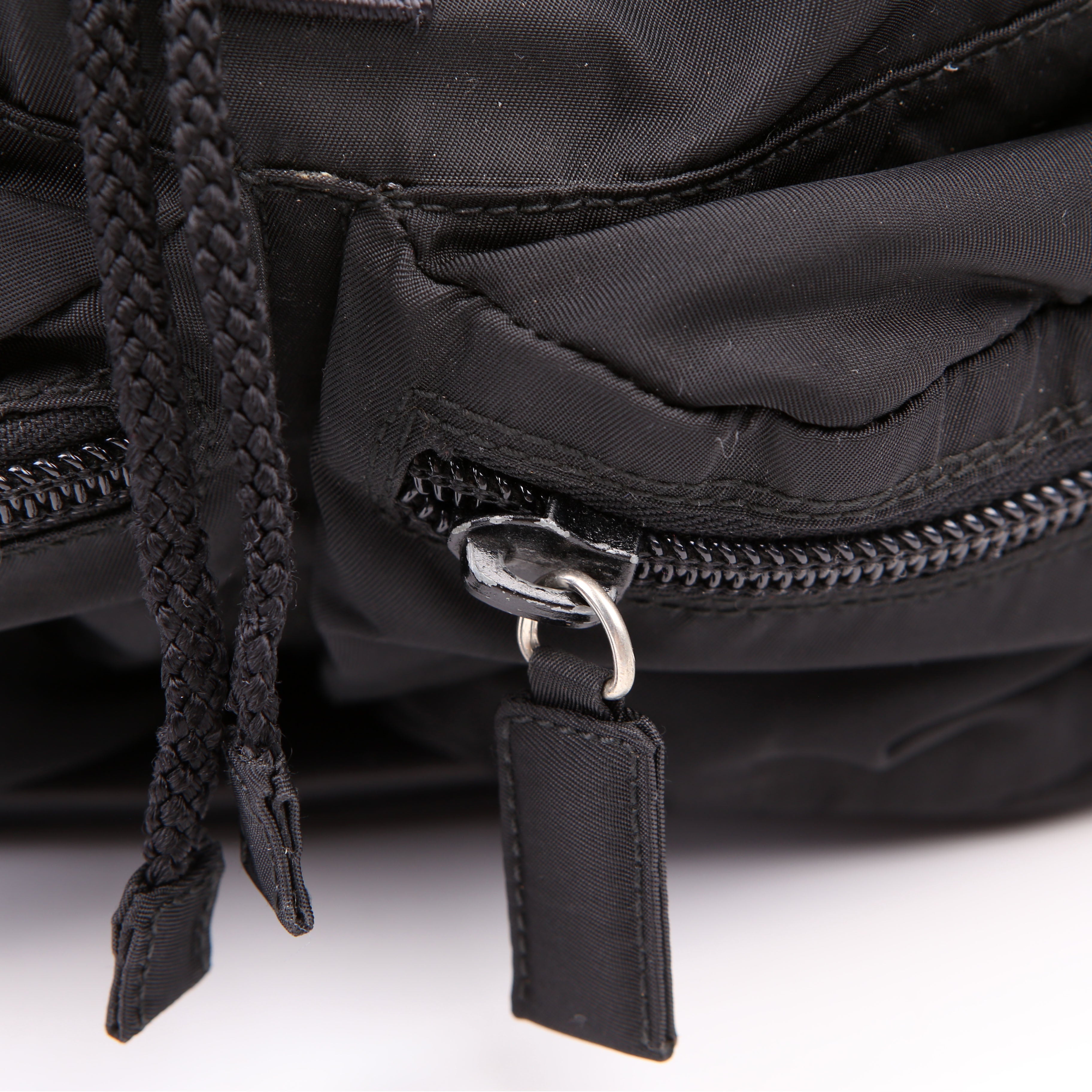 Prada Nylon Backpack Small Black