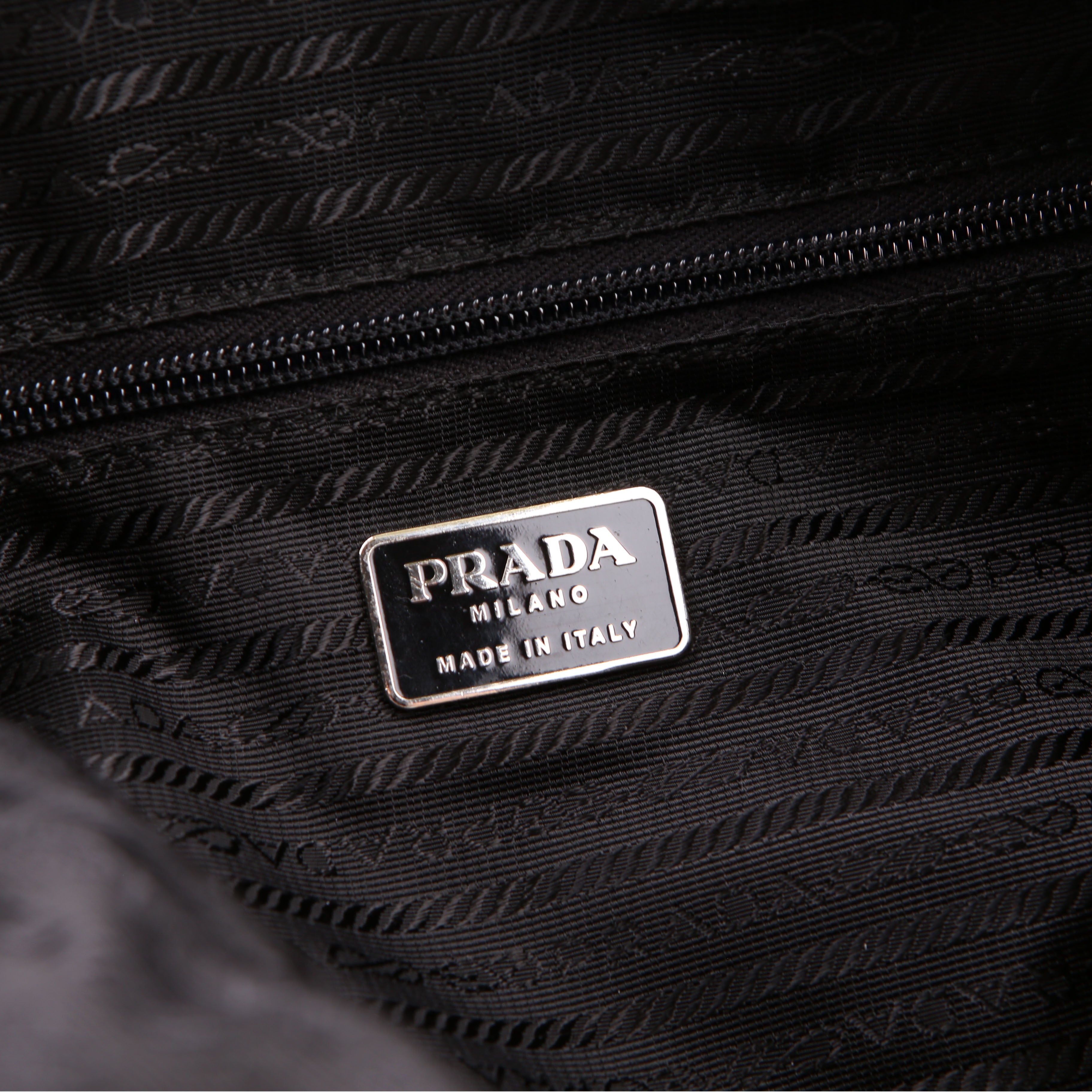 Prada Nylon Backpack Small Black