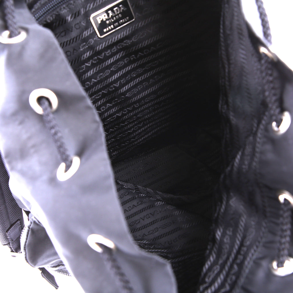 Prada Nylon Backpack Small Black