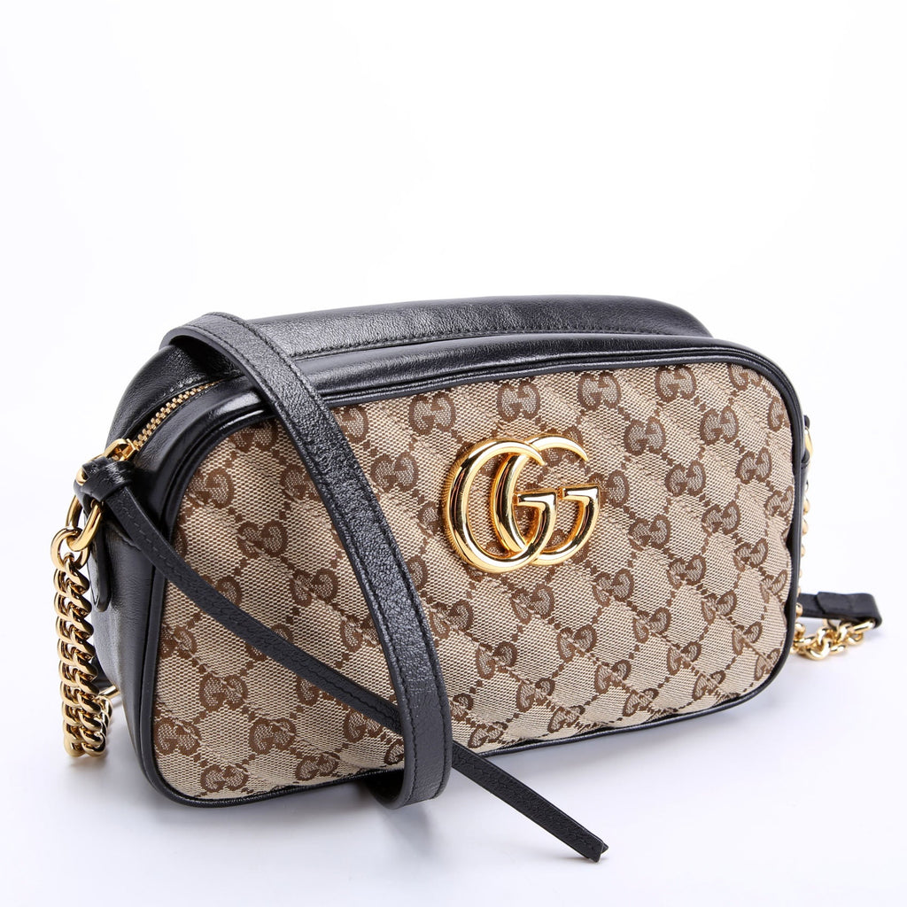 Gucci 447632 Marmont Small GG Canvas Camera