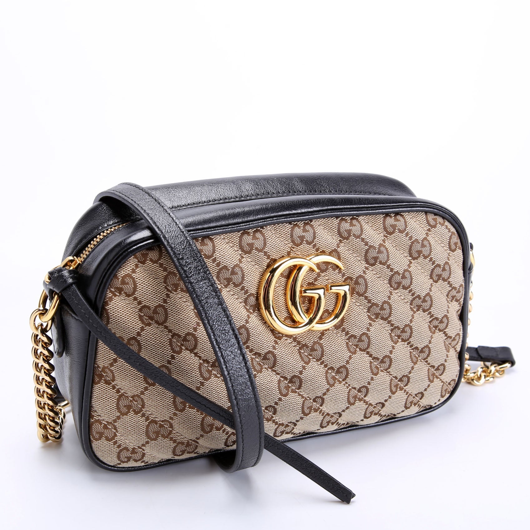 Gucci 447632 Marmont Small GG Canvas Camera