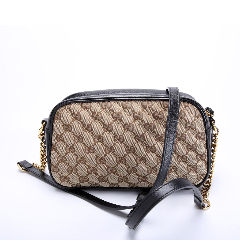Gucci 447632 Marmont Small GG Canvas Camera