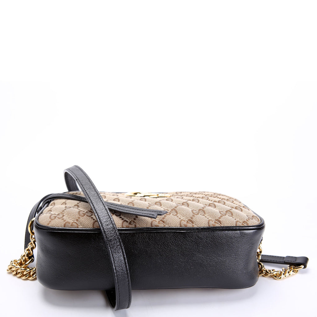 Gucci 447632 Marmont Small GG Canvas Camera