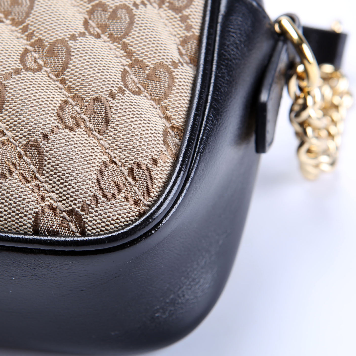Gucci 447632 Marmont Small GG Canvas Camera