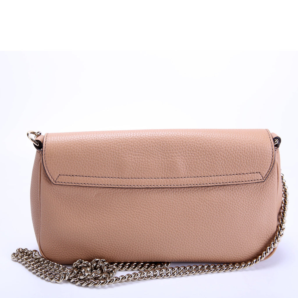 336752 Soho Chain Crossbody Medium Tan