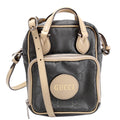 Gucci 625850 GG Nylon Off The Grid Shoulder Bag Grey/Beige