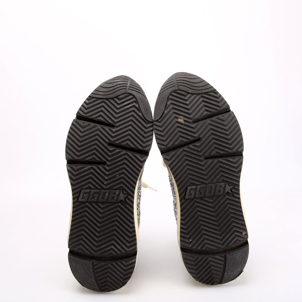 Running Sneakers Size 36 Gray/Glitter