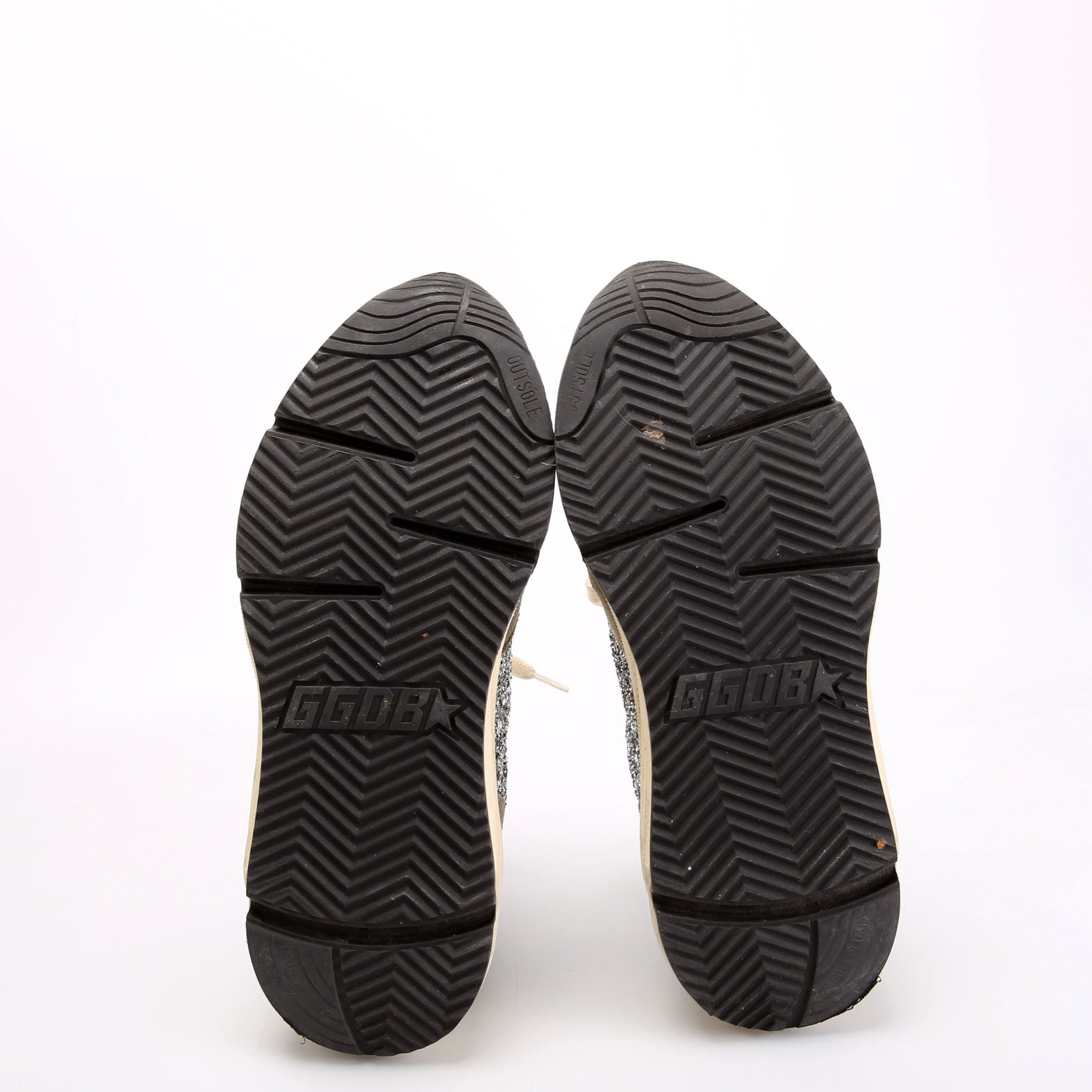 Running Sneakers Size 36 Gray/Glitter