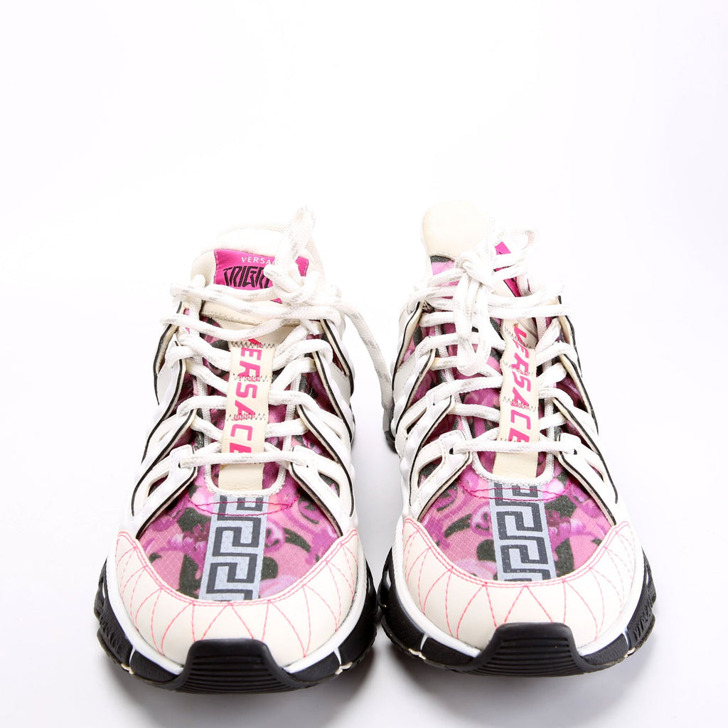 Trigreca Low Top Sneakers Size 40 White/Pink