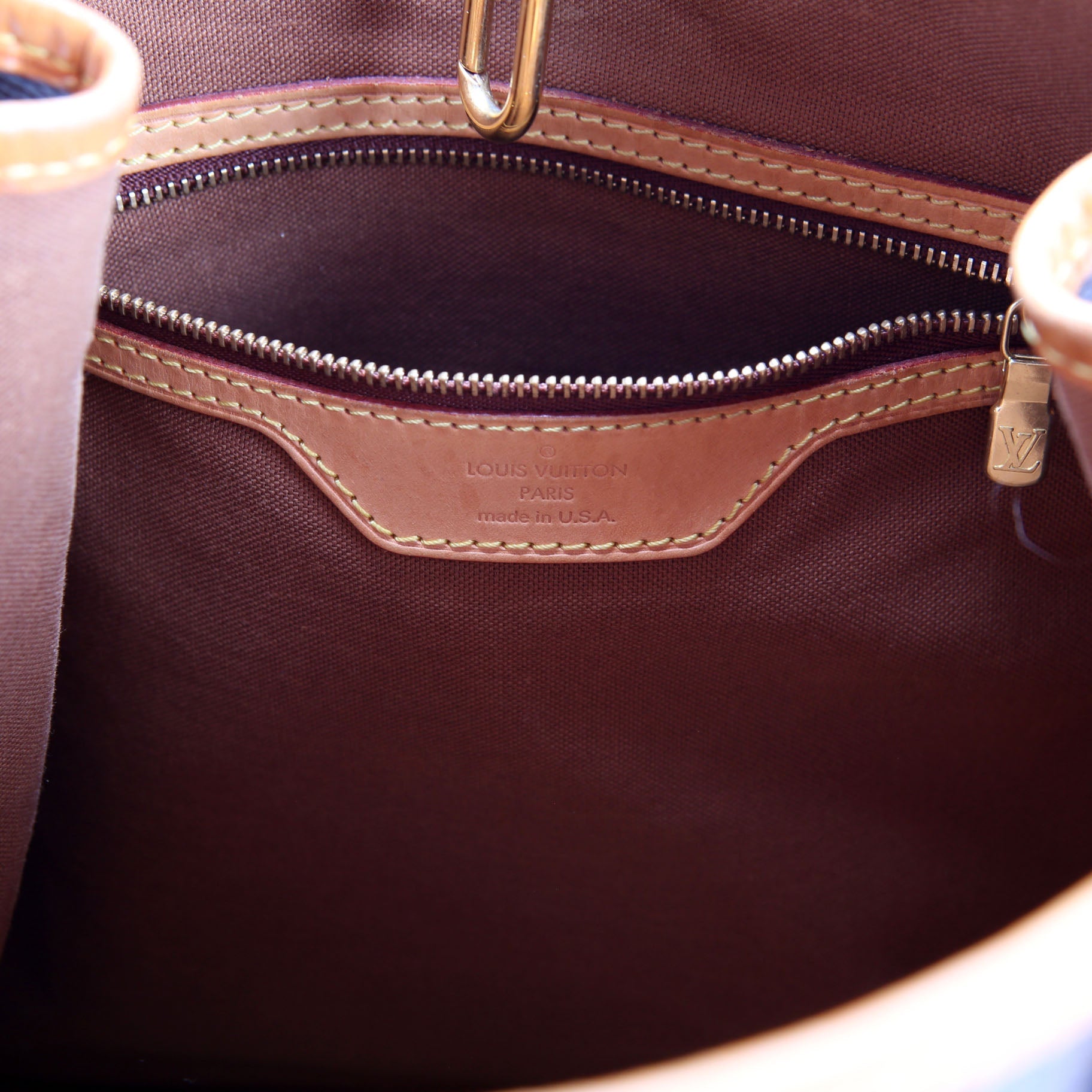 Batignolles Vertical Monogram Brown