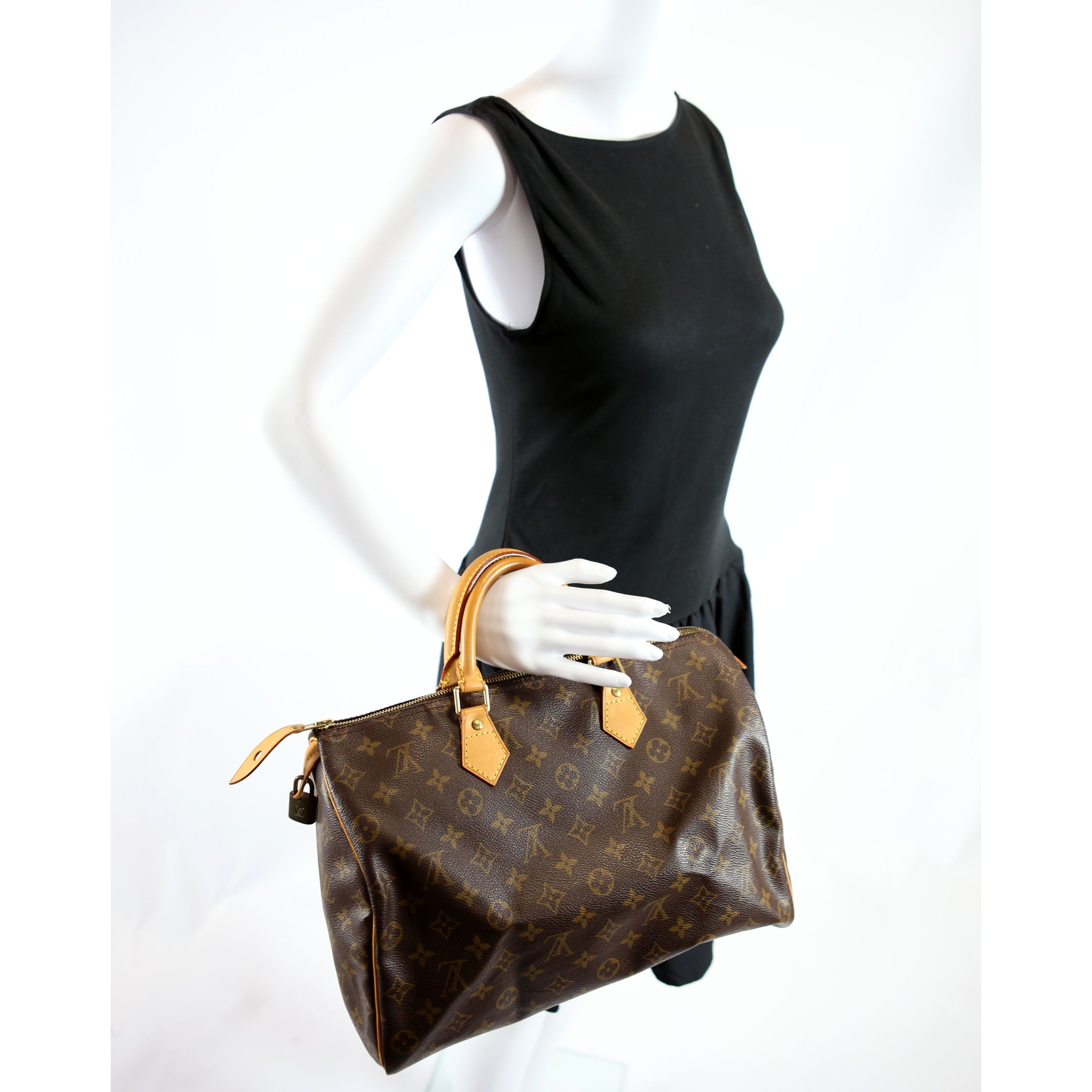 Speedy 35 Monogram Brown