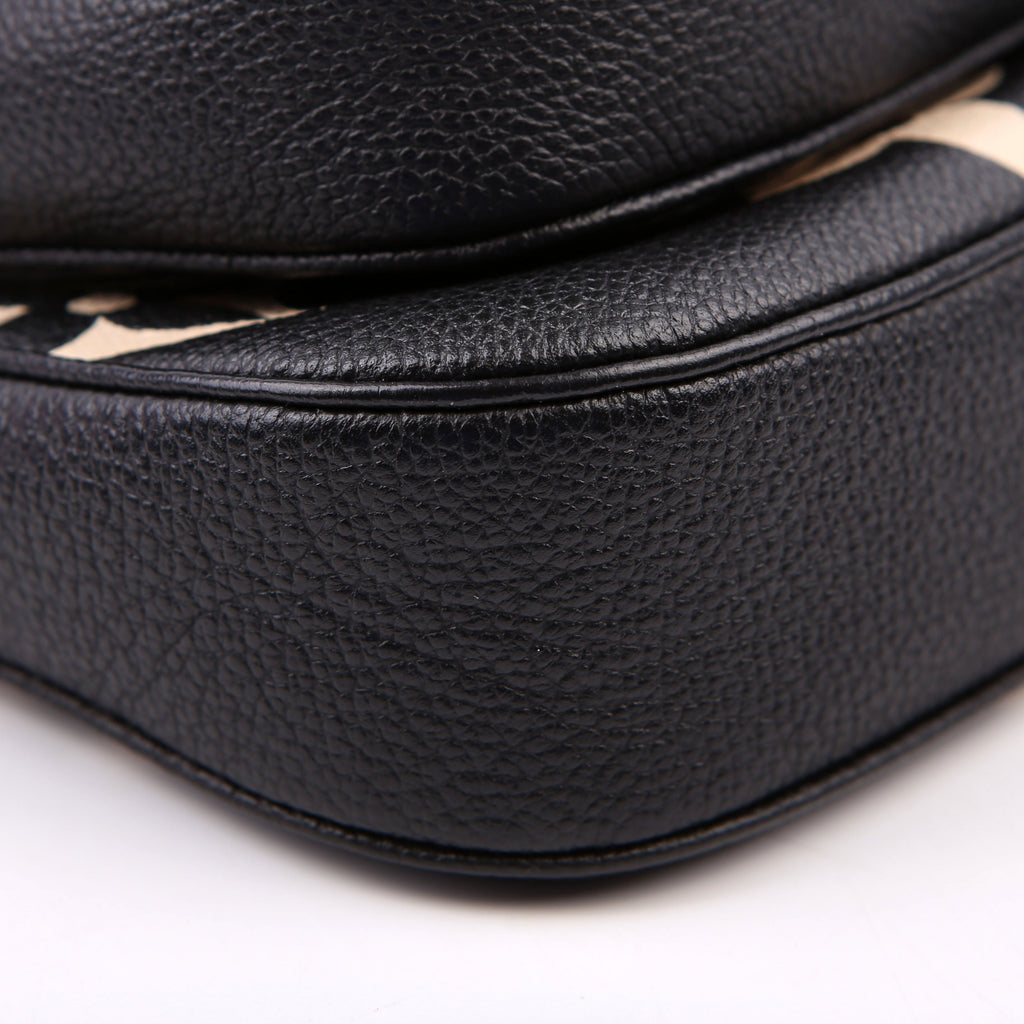 Multi Pochette Empreinte Bicolor Black/Beige