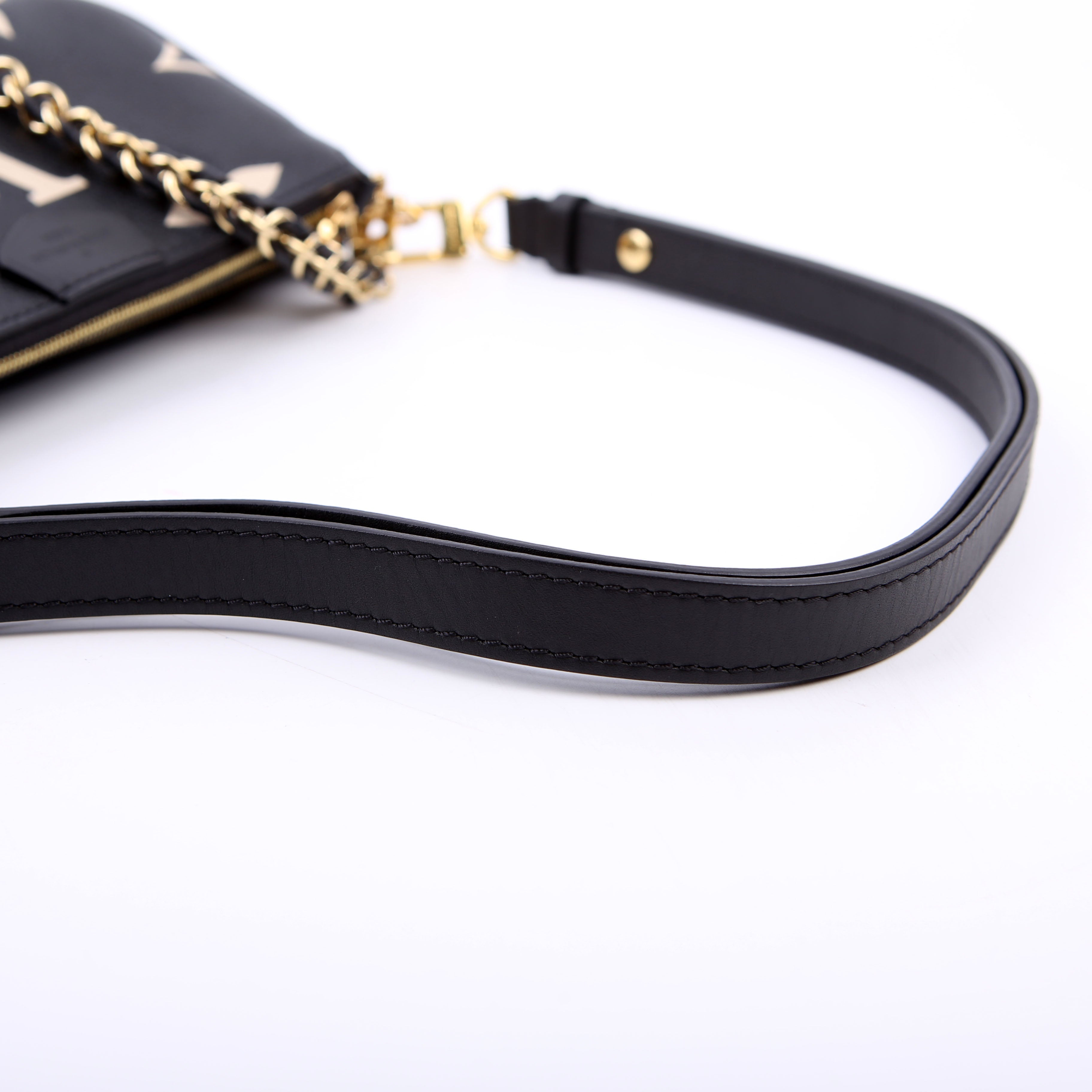 Multi Pochette Empreinte Bicolor Black/Beige