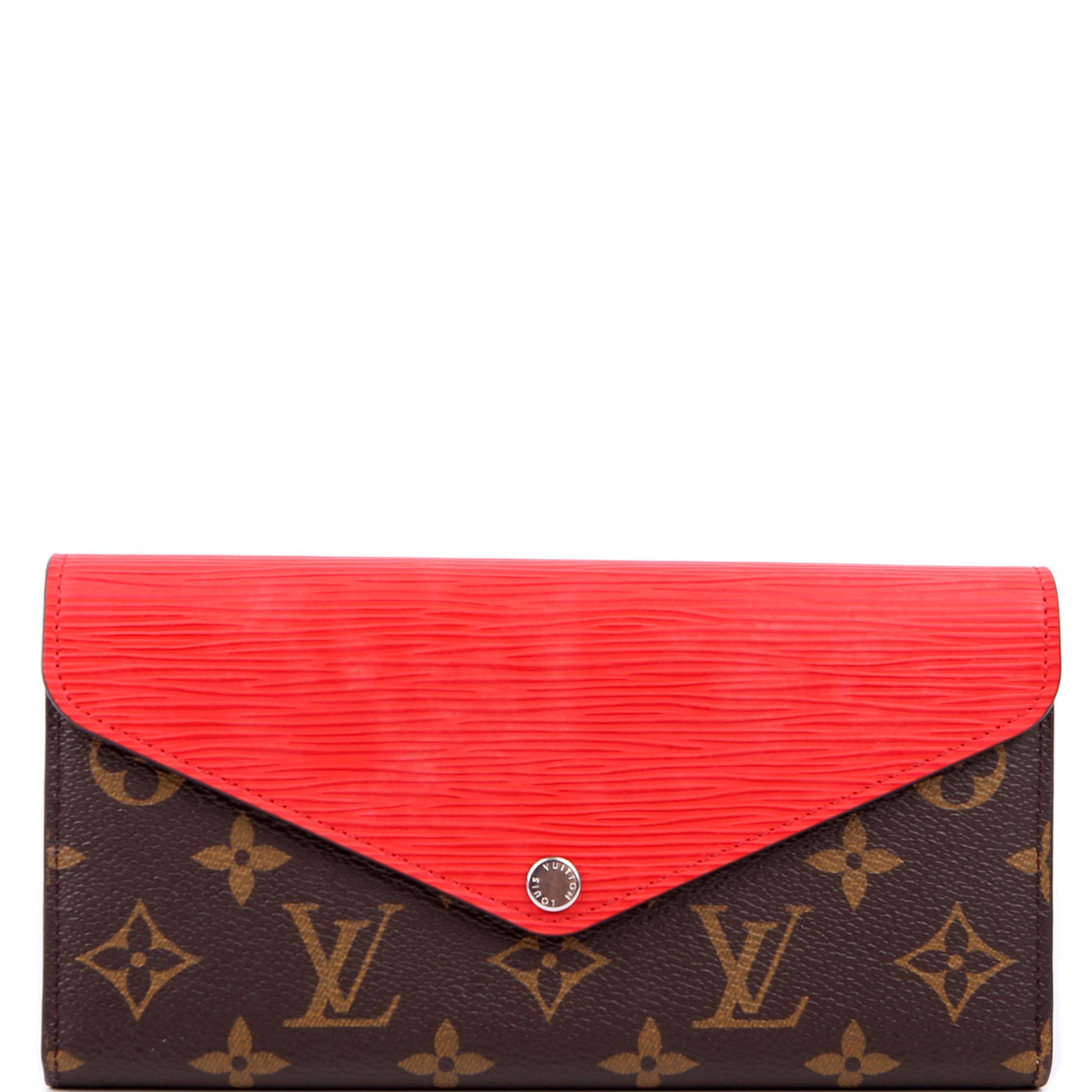 Marie Lou Long Wallet Monogram Epi Red
