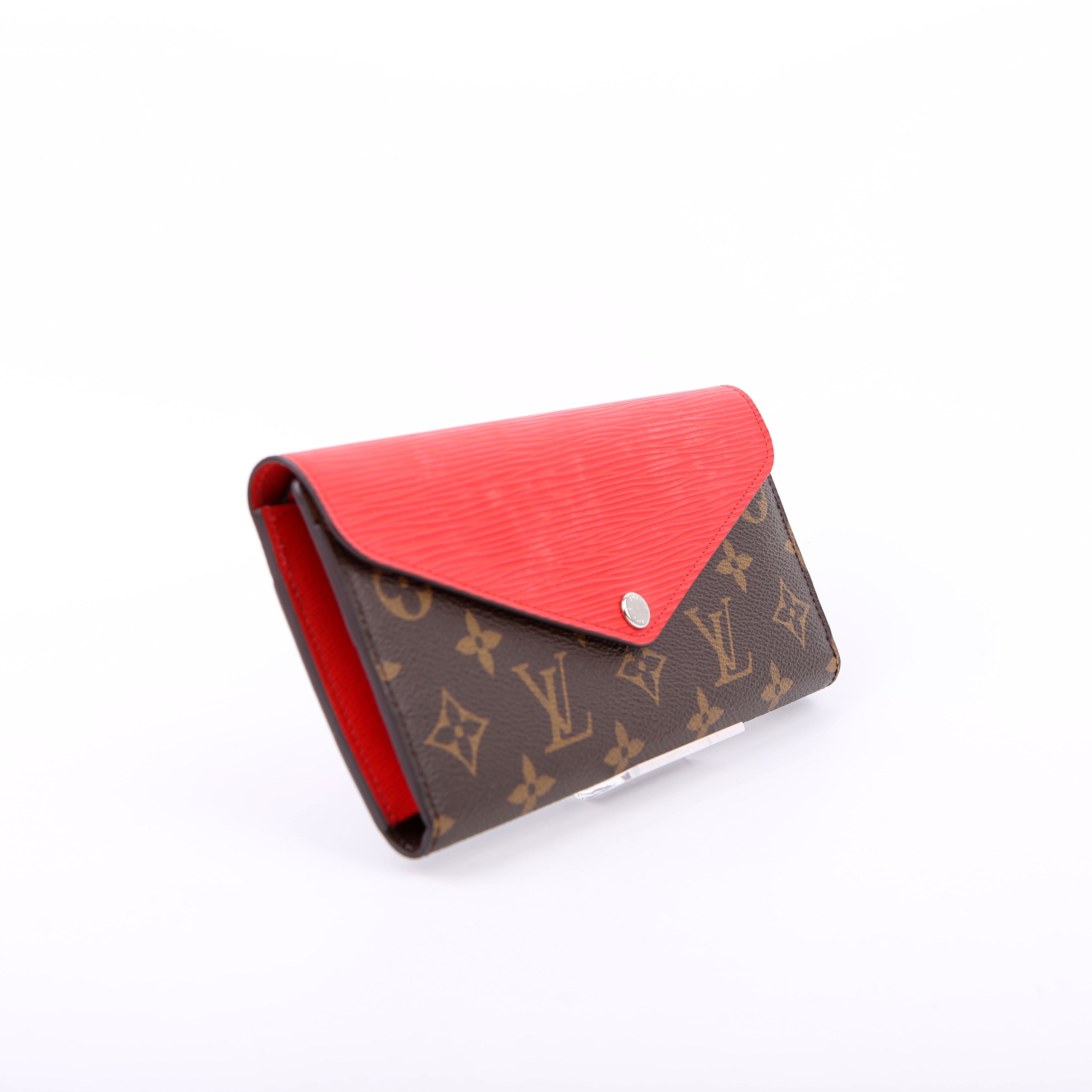 Marie Lou Long Wallet Monogram Epi Red
