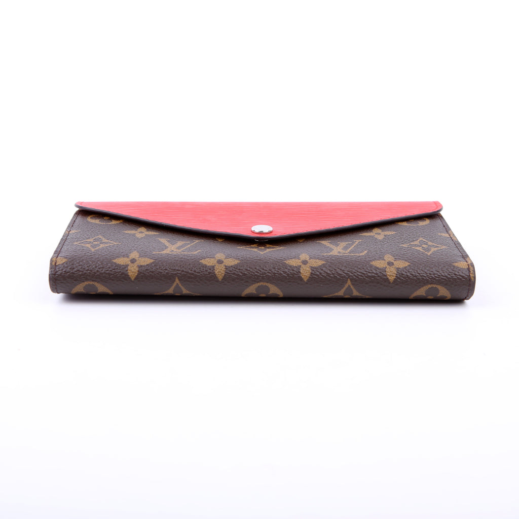 Marie Lou Long Wallet Monogram Epi Red