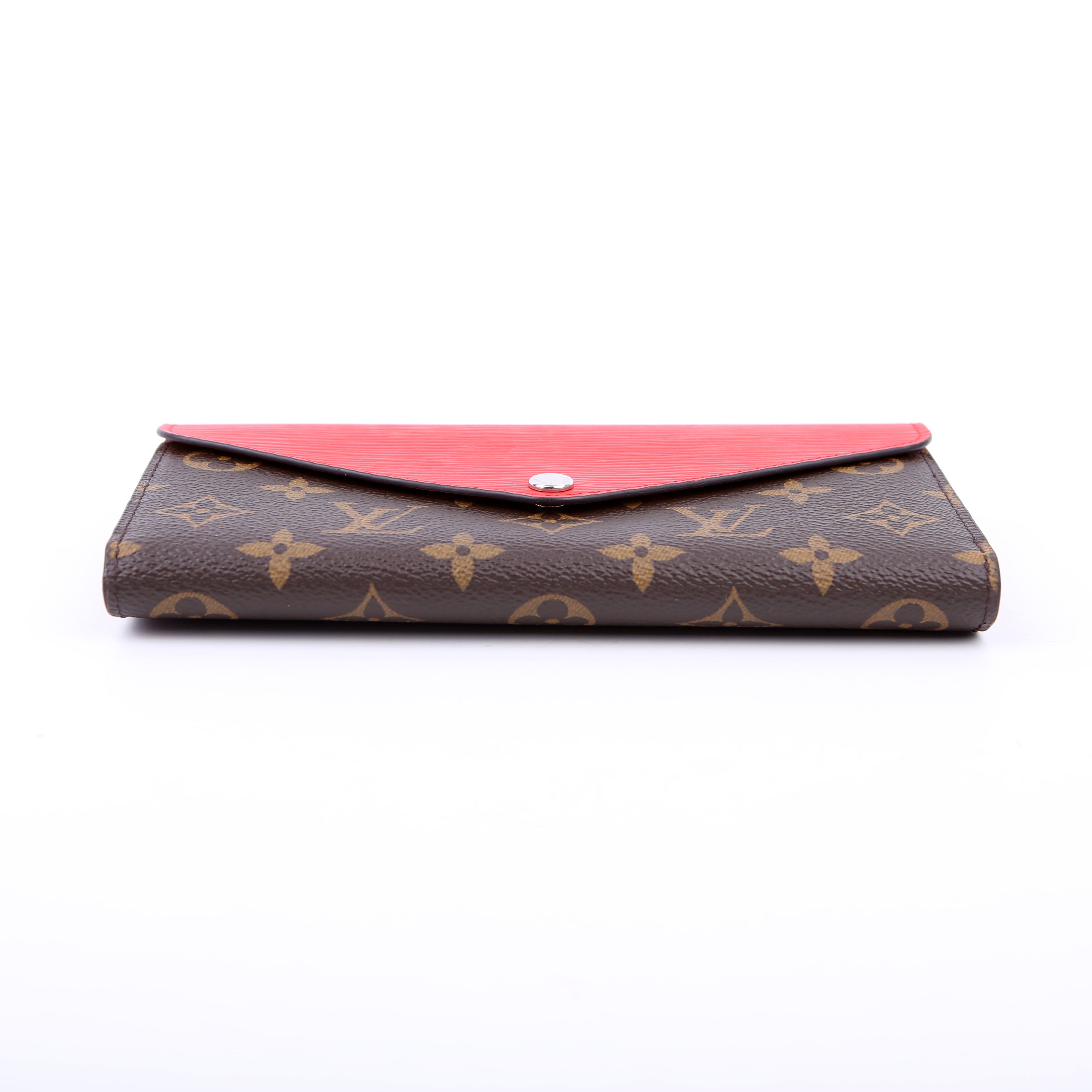 Marie Lou Long Wallet Monogram Epi Red