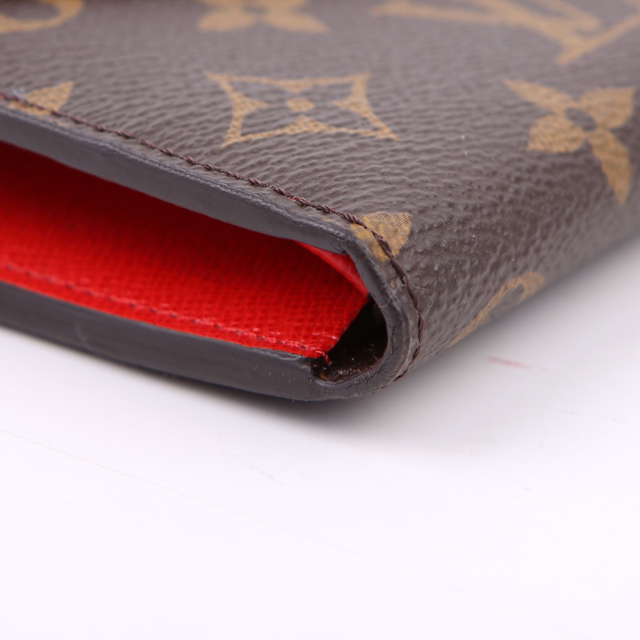 Marie Lou Long Wallet Monogram Epi Red