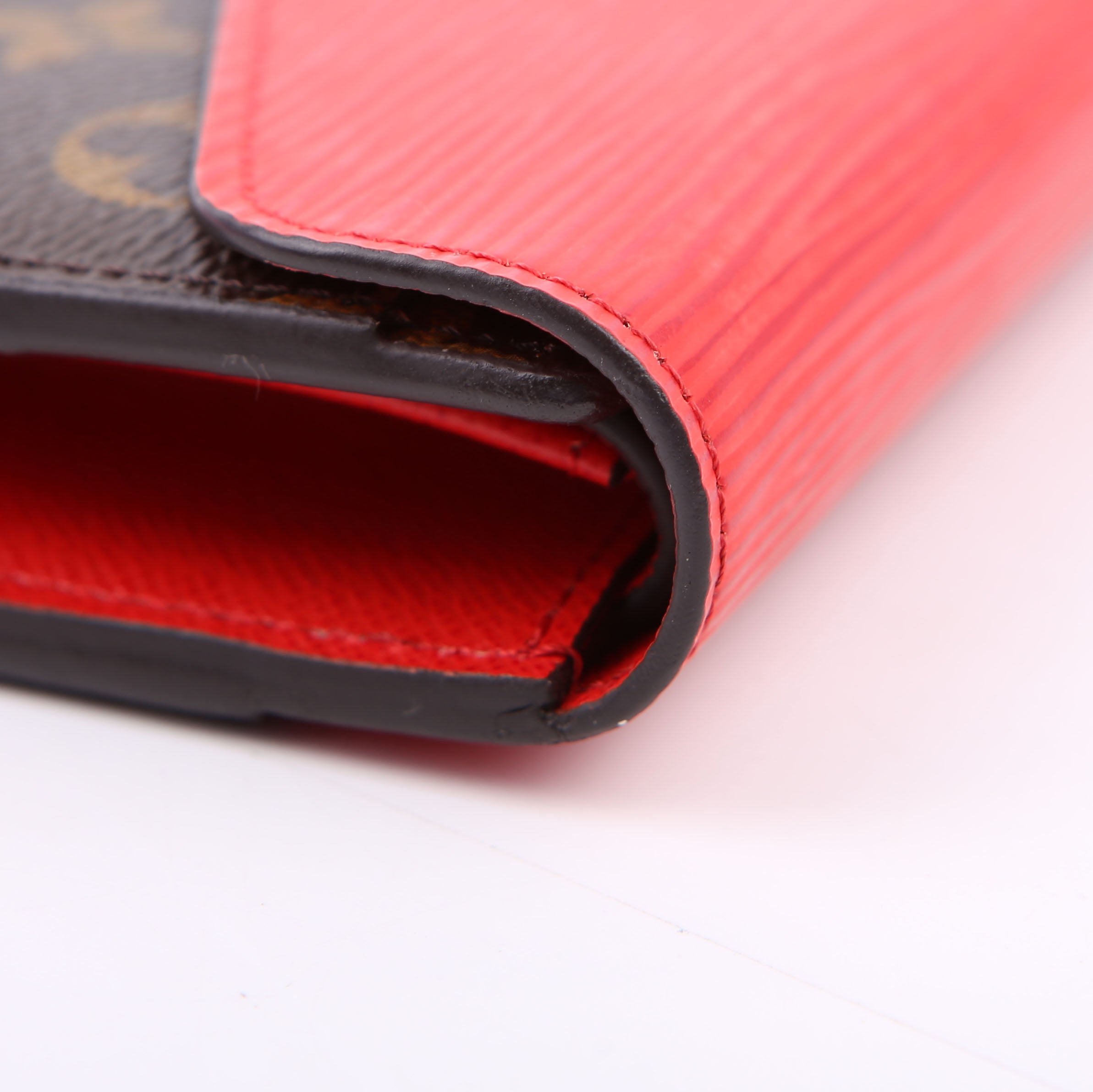 Marie Lou Long Wallet Monogram Epi Red