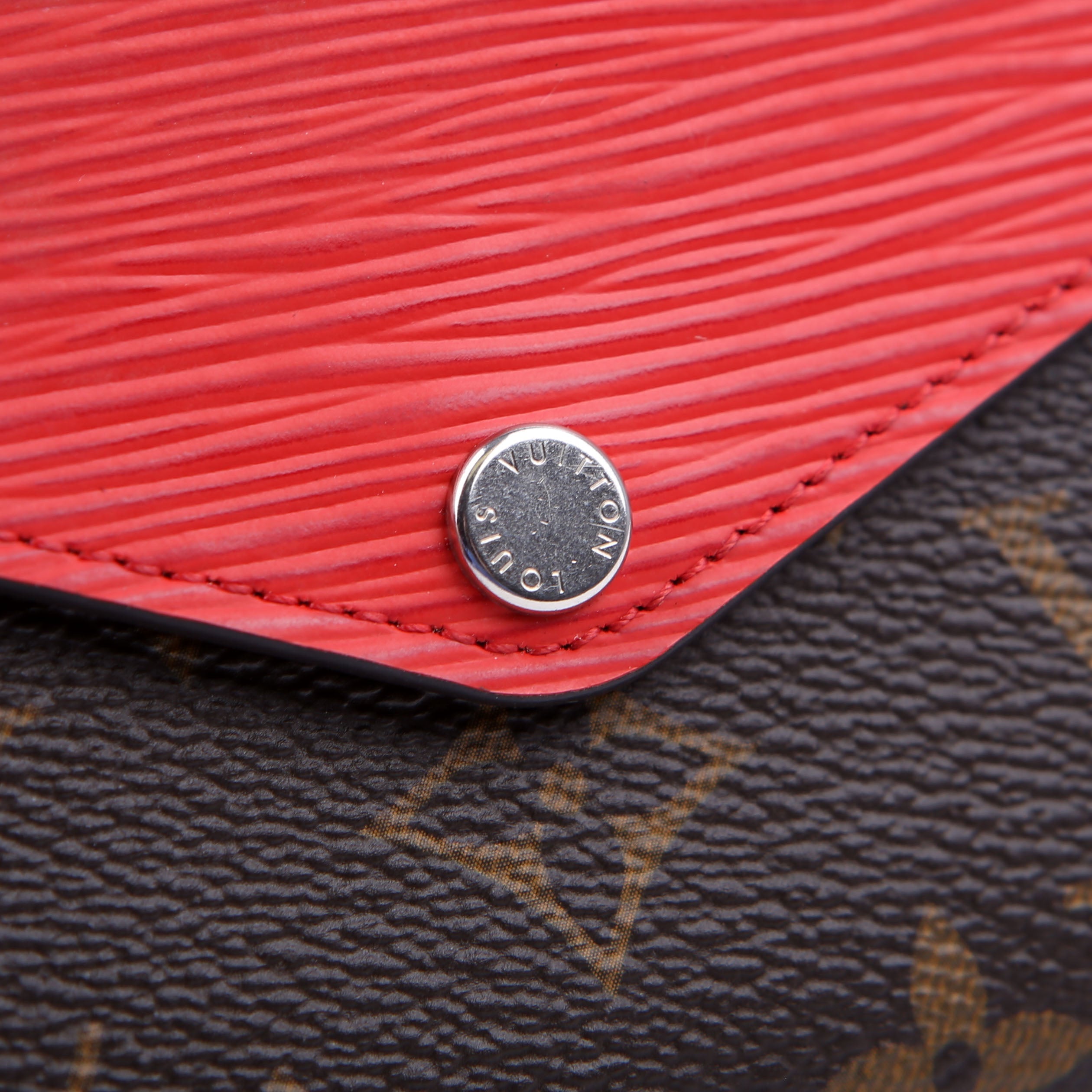 Marie Lou Long Wallet Monogram Epi Red