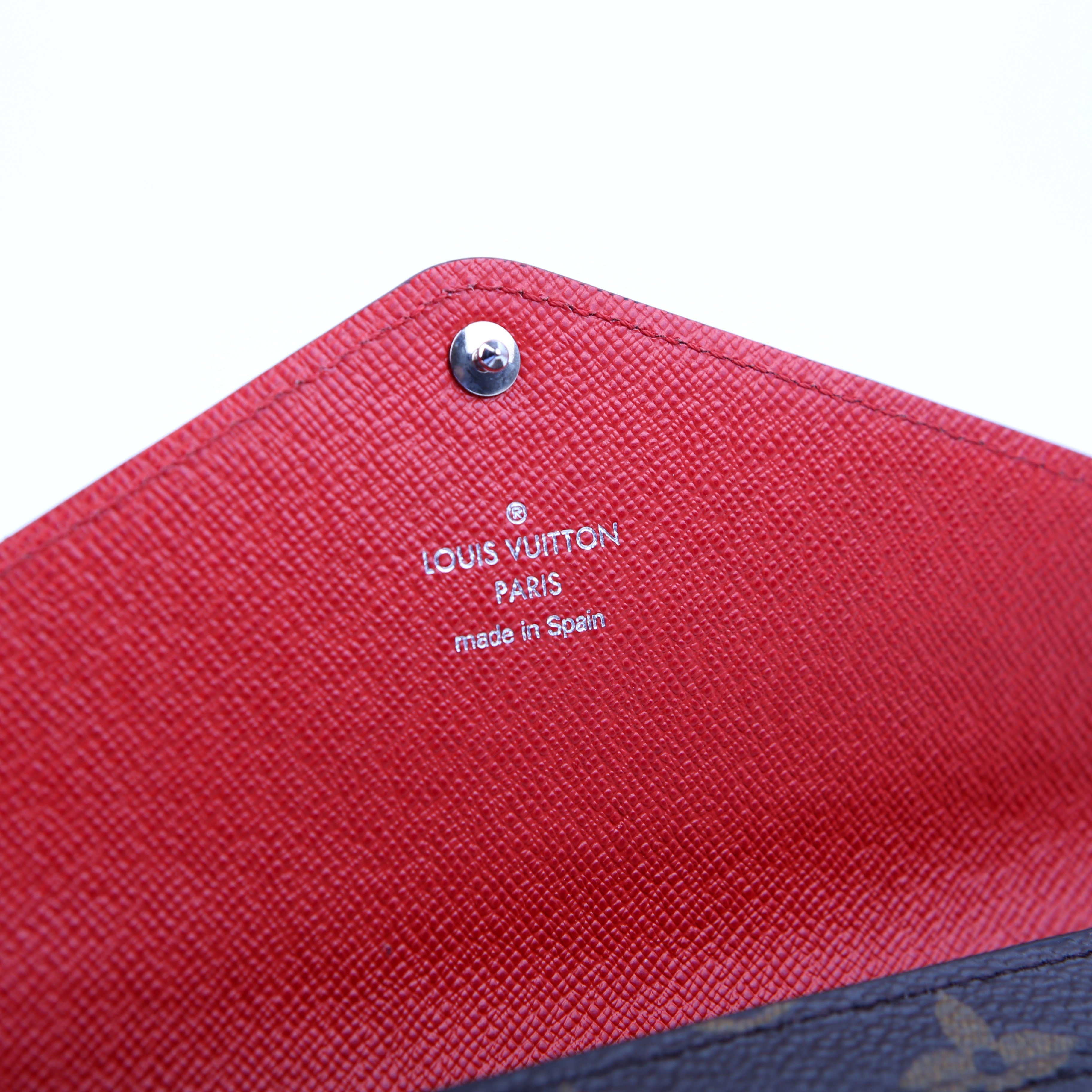 Marie Lou Long Wallet Monogram Epi Red
