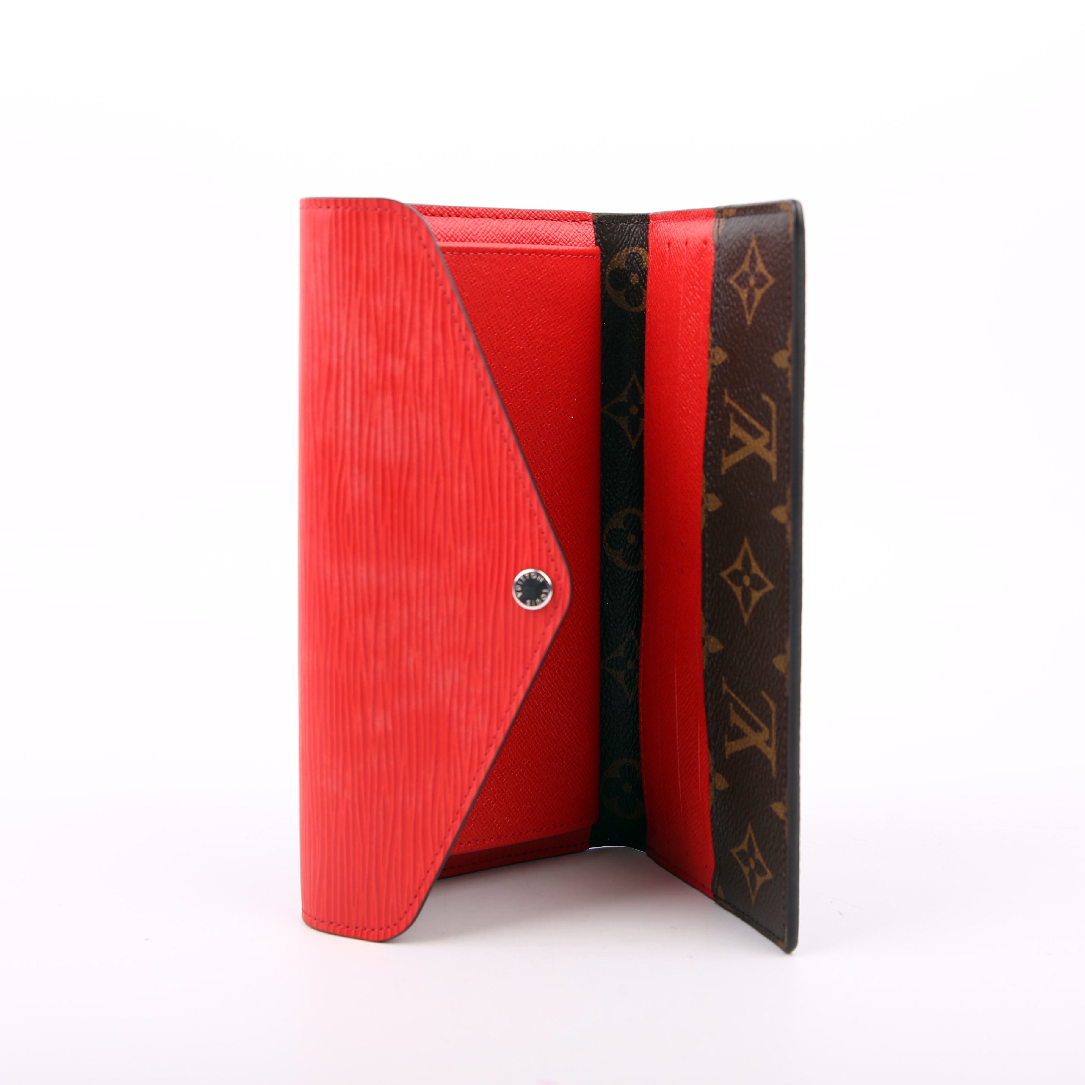 Marie Lou Long Wallet Monogram Epi Red
