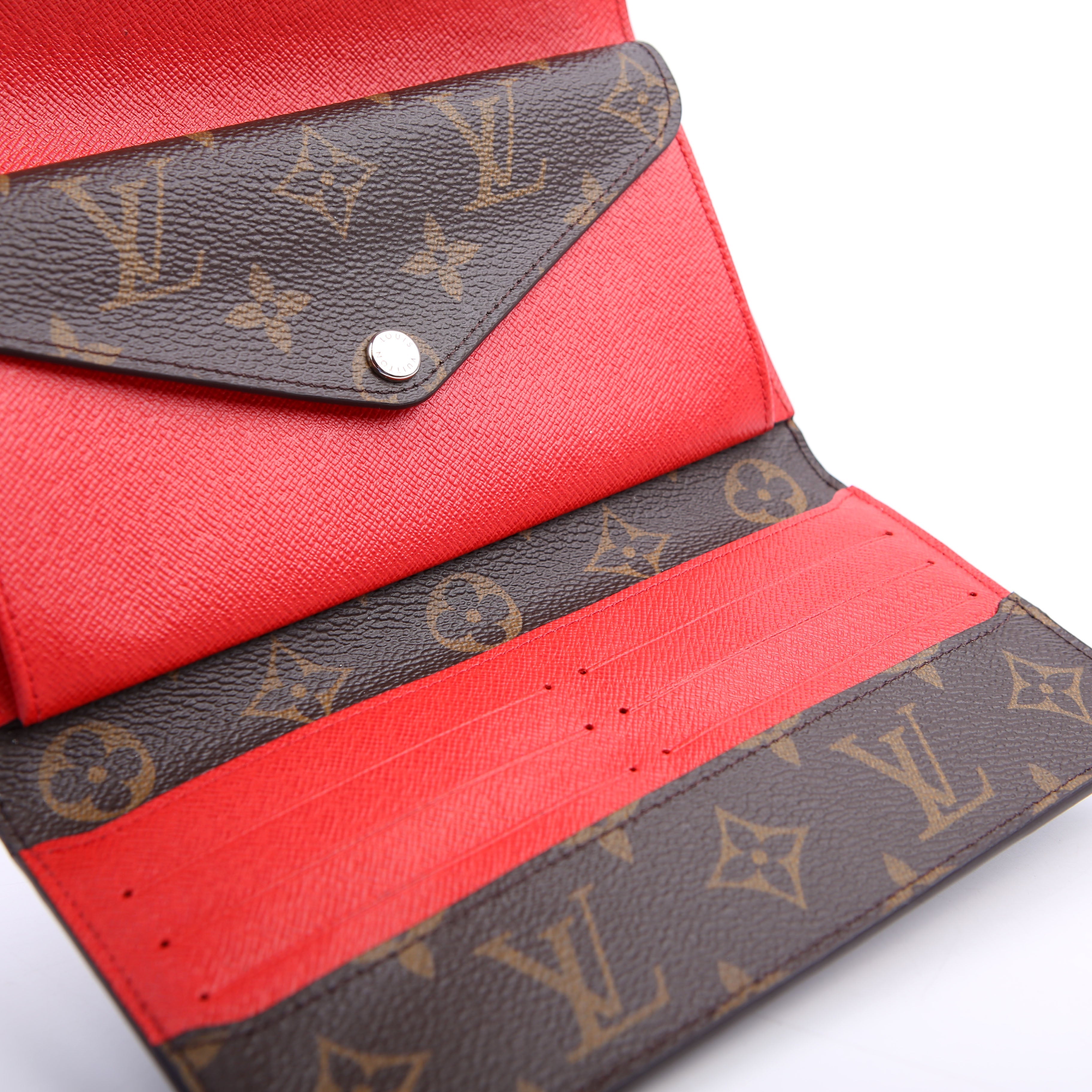 Marie Lou Long Wallet Monogram Epi Red