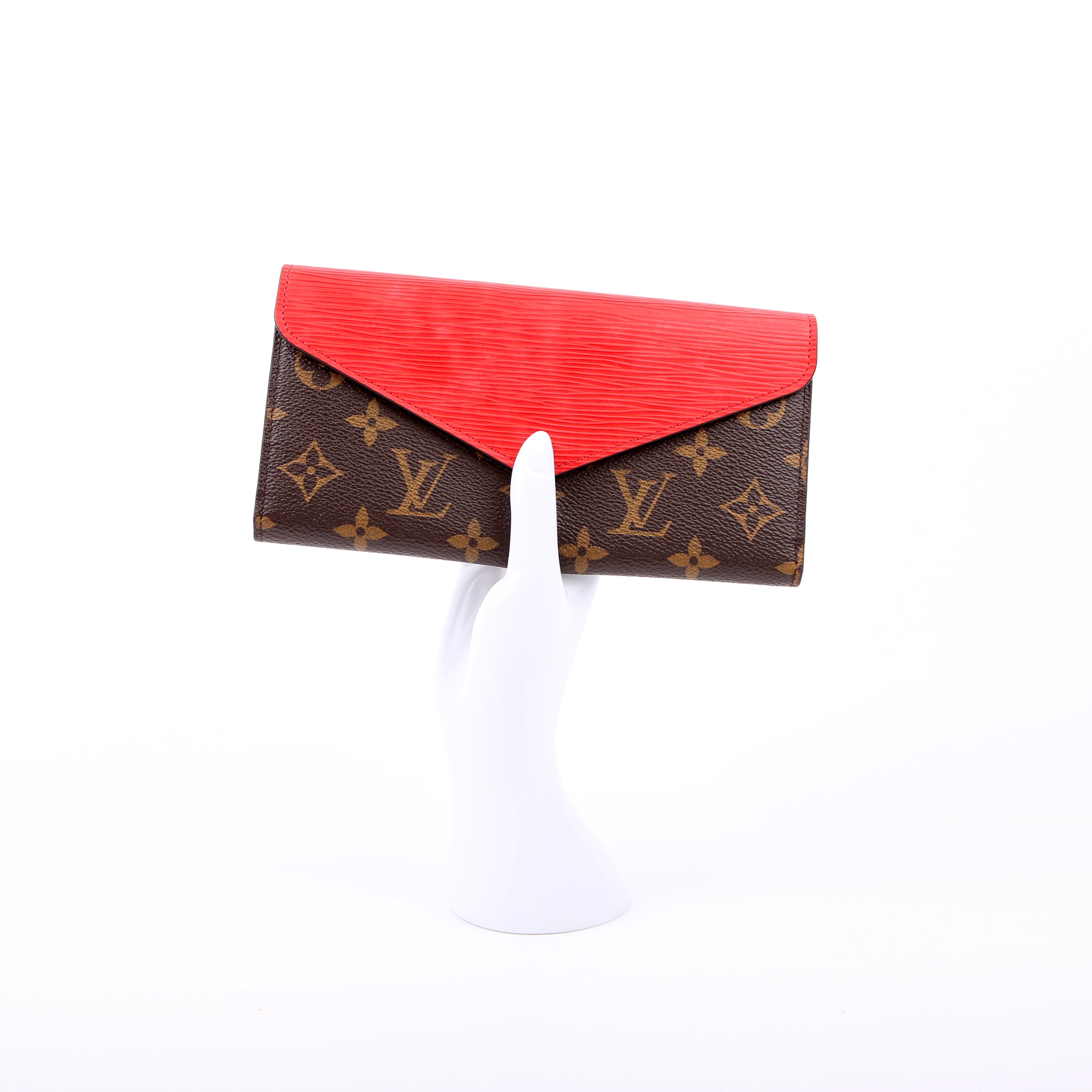 Marie Lou Long Wallet Monogram Epi Red