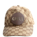 576253 GG Canvas Baseball Cap Size Large Tan