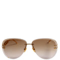 Z1854U LV Jewel Pilot Sunglasses Brown/Gold