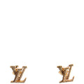 LV Iconic With Crystals Earrings Gold