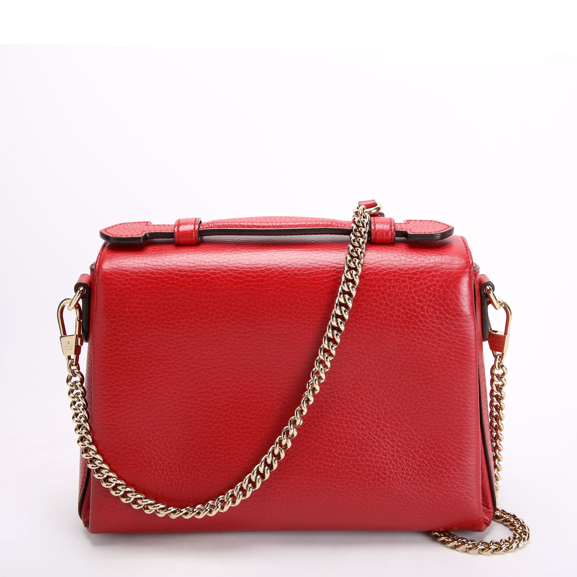 Gucci 510302 Medium Interlock Satchel Red