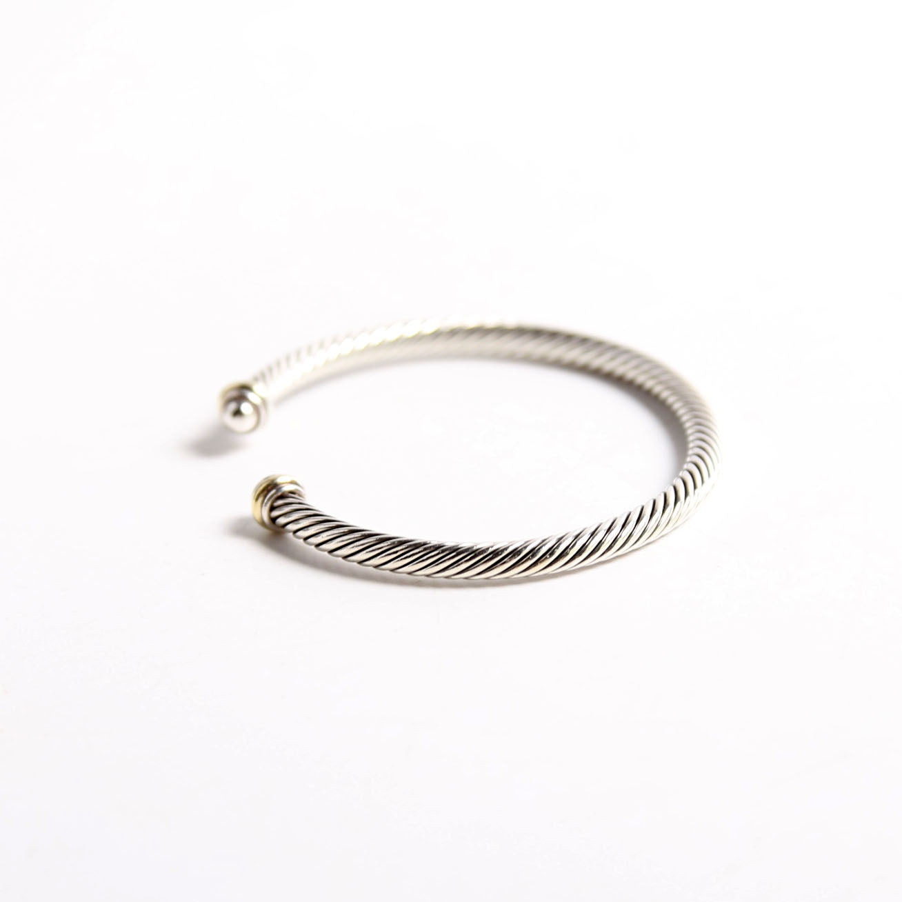 Classic Cable 4MM Bracelet 925/585