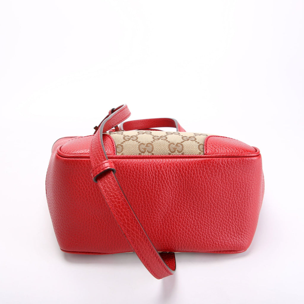 Gucci 449241 GG Small Crossbody Red
