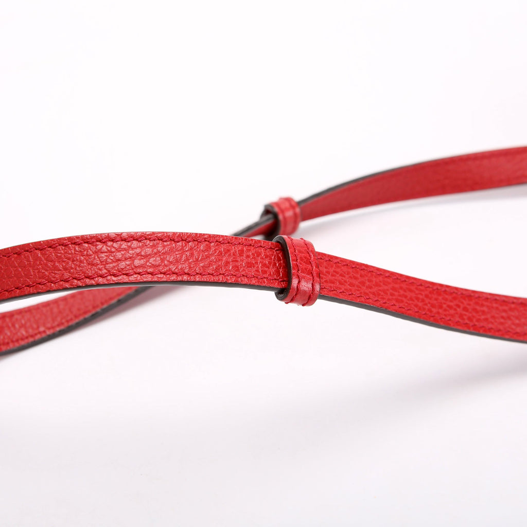 Gucci 449241 GG Small Crossbody Red