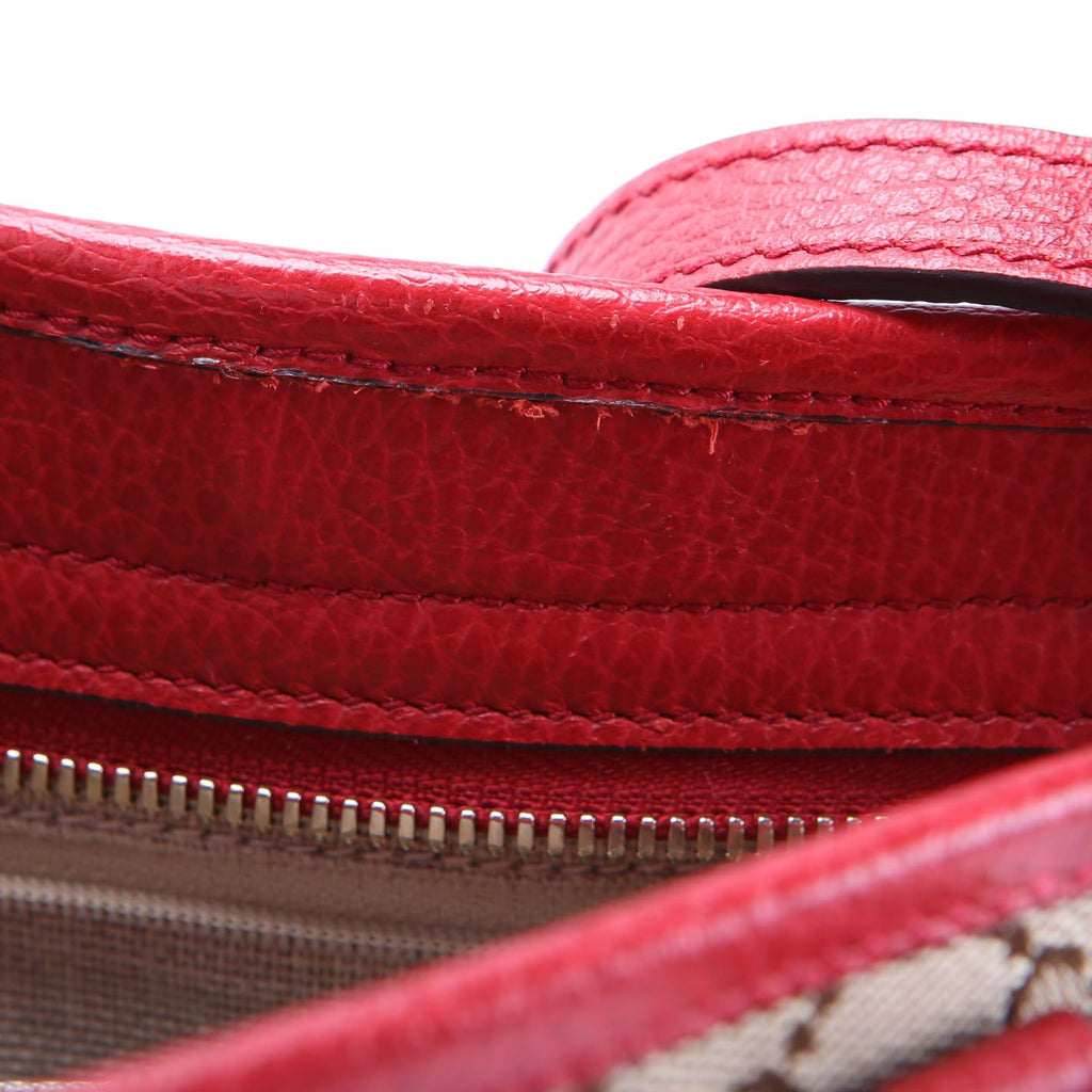 Gucci 449241 GG Small Crossbody Red