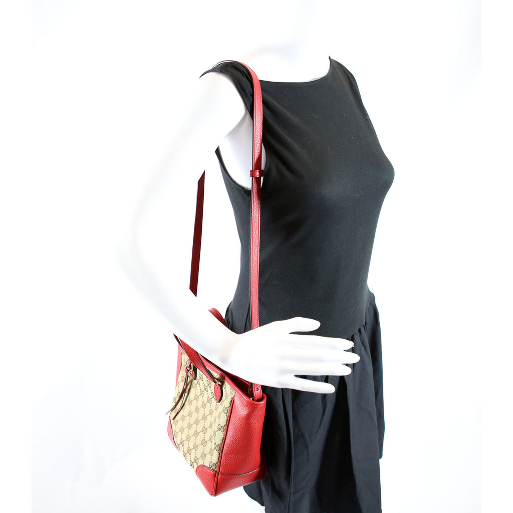 Gucci 449241 GG Small Crossbody Red