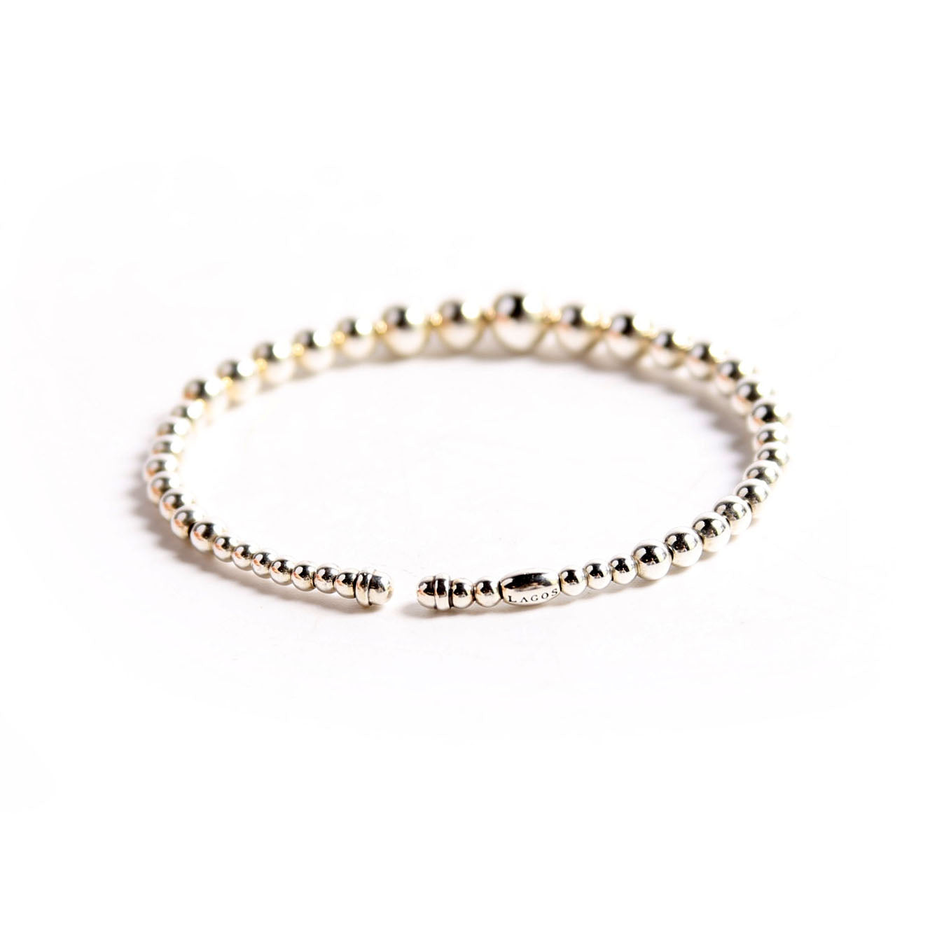Caviar Bubbly Cuff Bracelet 925