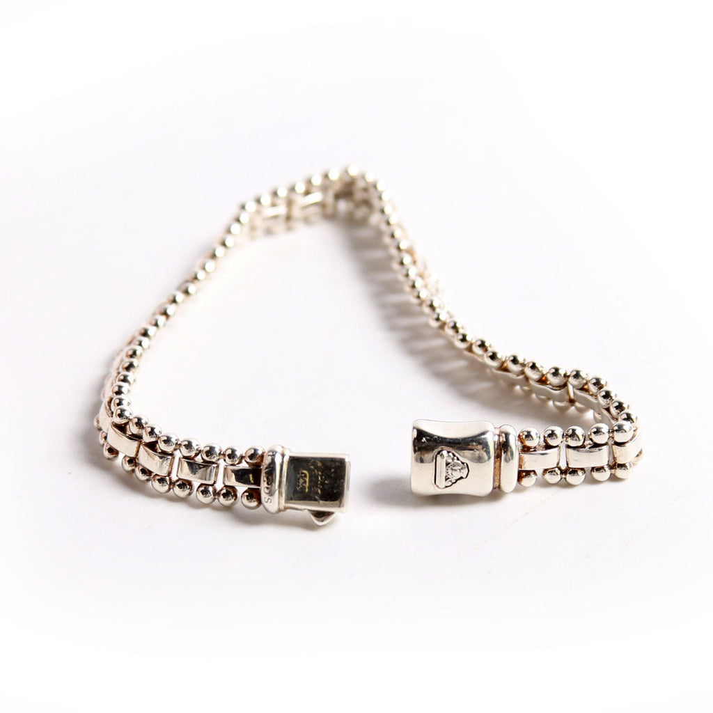 Caviar Spark Diamond Link Bracelet 925