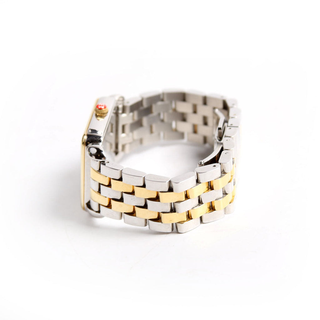 Deco II Two-Tone Watch With 0.05 CW Diamonds Silver/Gold