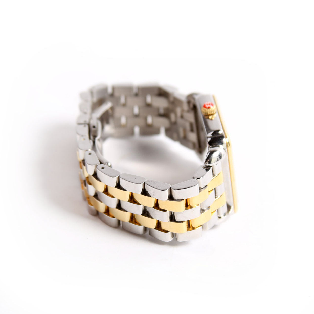 Deco II Two-Tone Watch With 0.05 CW Diamonds Silver/Gold