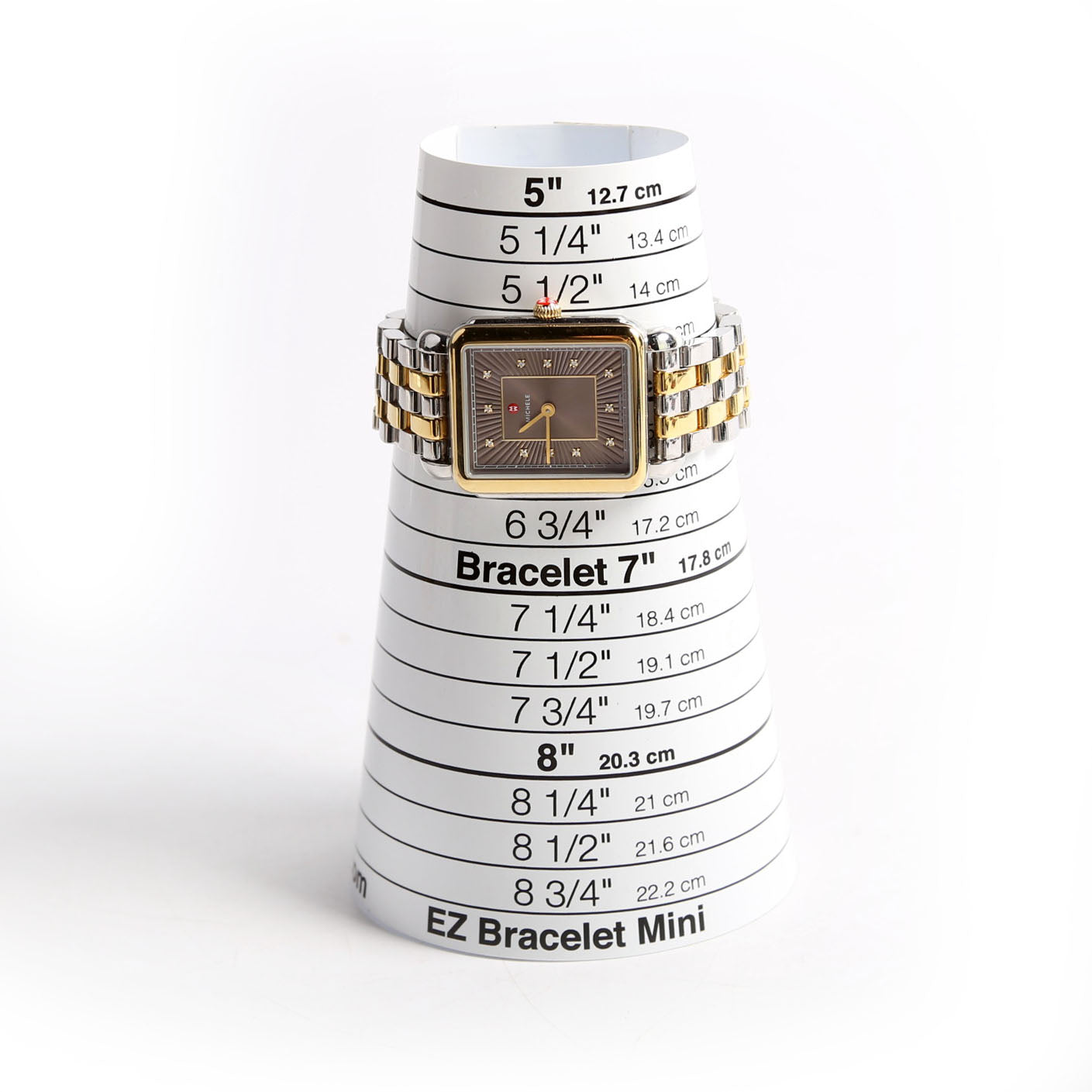Deco II Two-Tone Watch With 0.05 CW Diamonds Silver/Gold