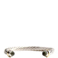 Classic Cable 7MM Bracelet, 925/585/Prasiolite