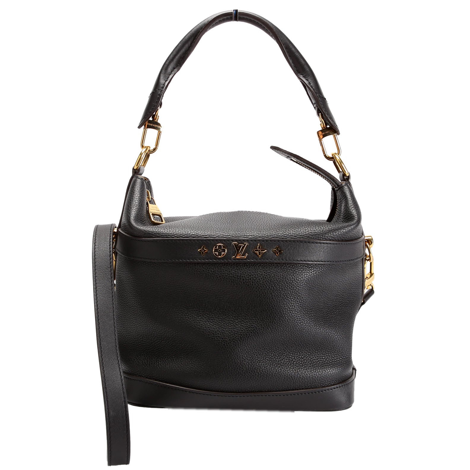 Cruiser PM Grained Leather Black/Gold