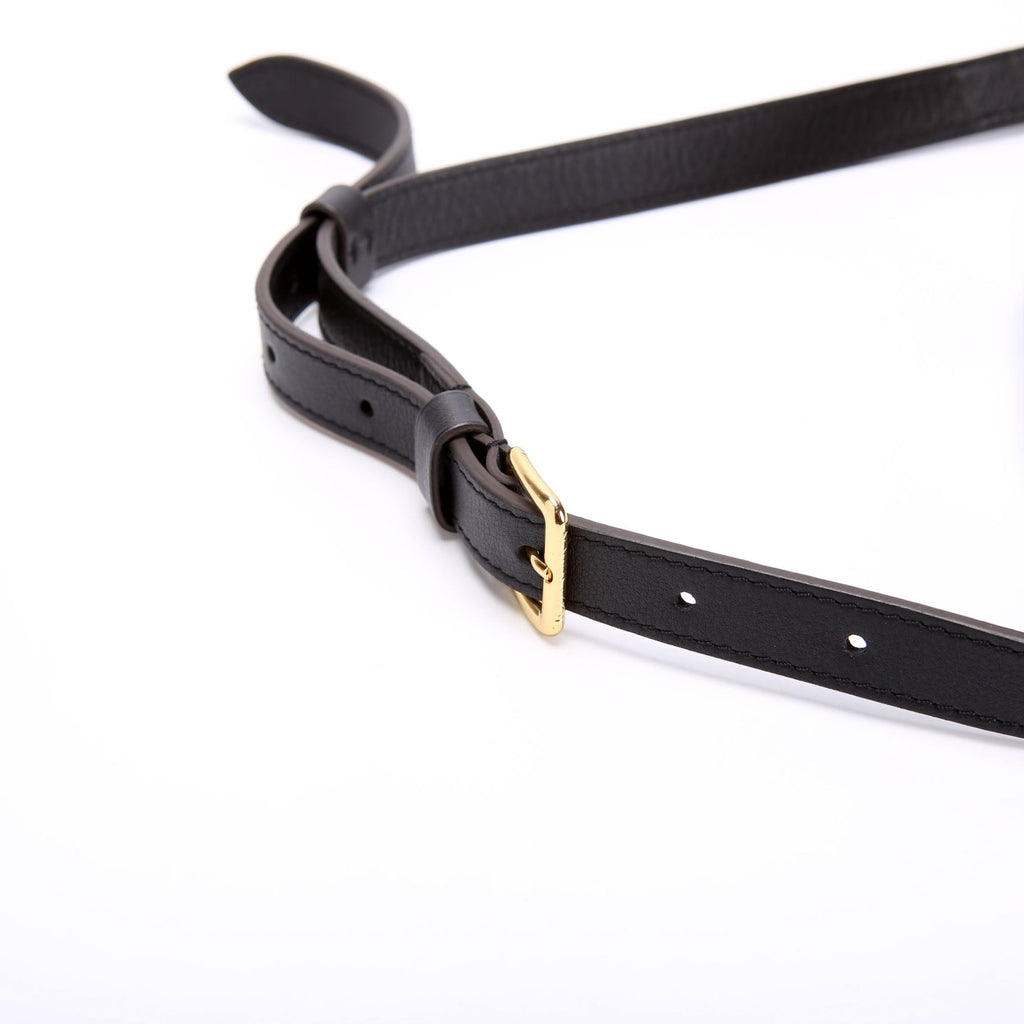 Cruiser PM Grained Leather Black/Gold