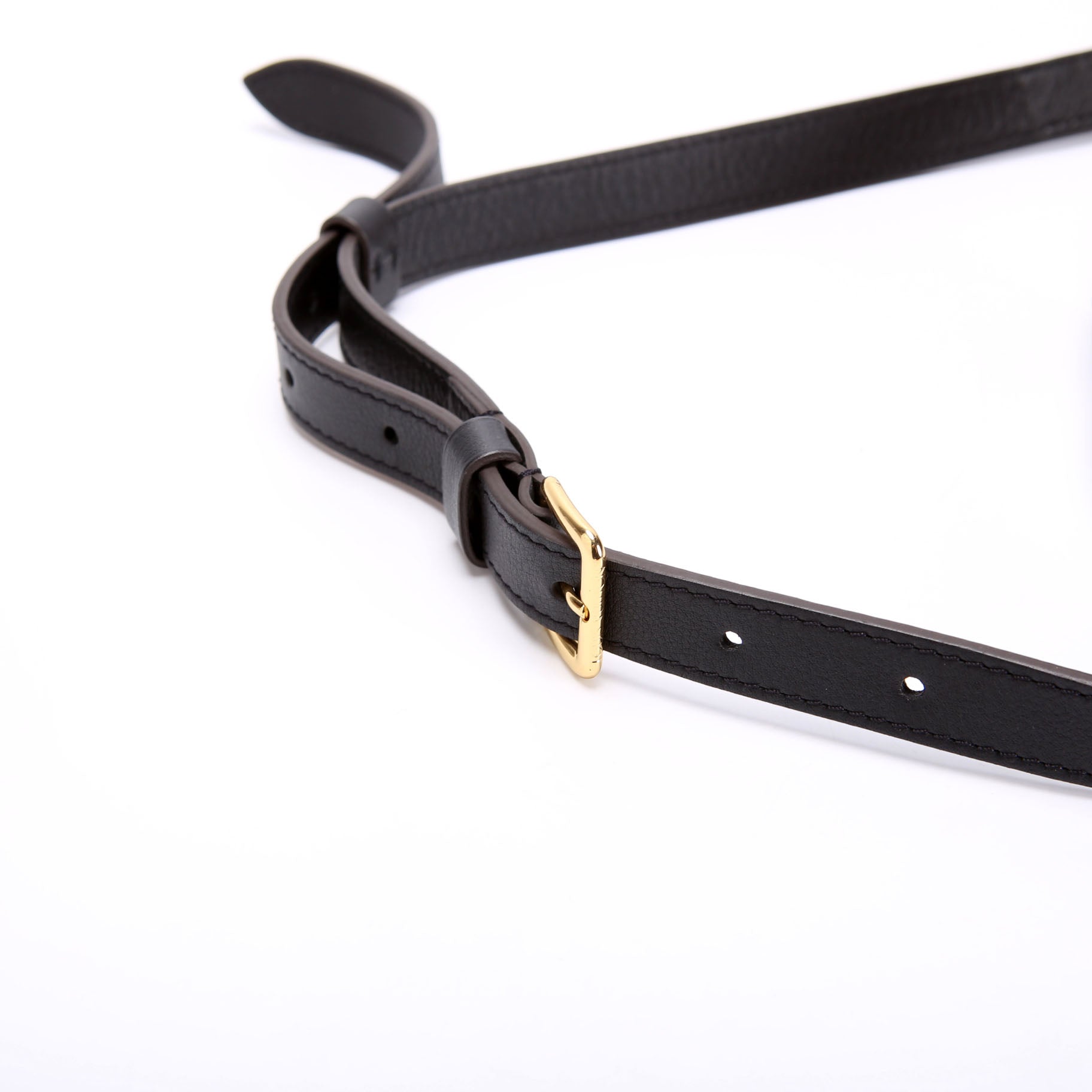 Cruiser PM Grained Leather Black/Gold